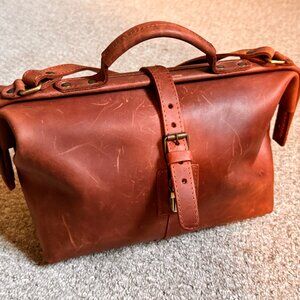HANDMADE doctor style bag